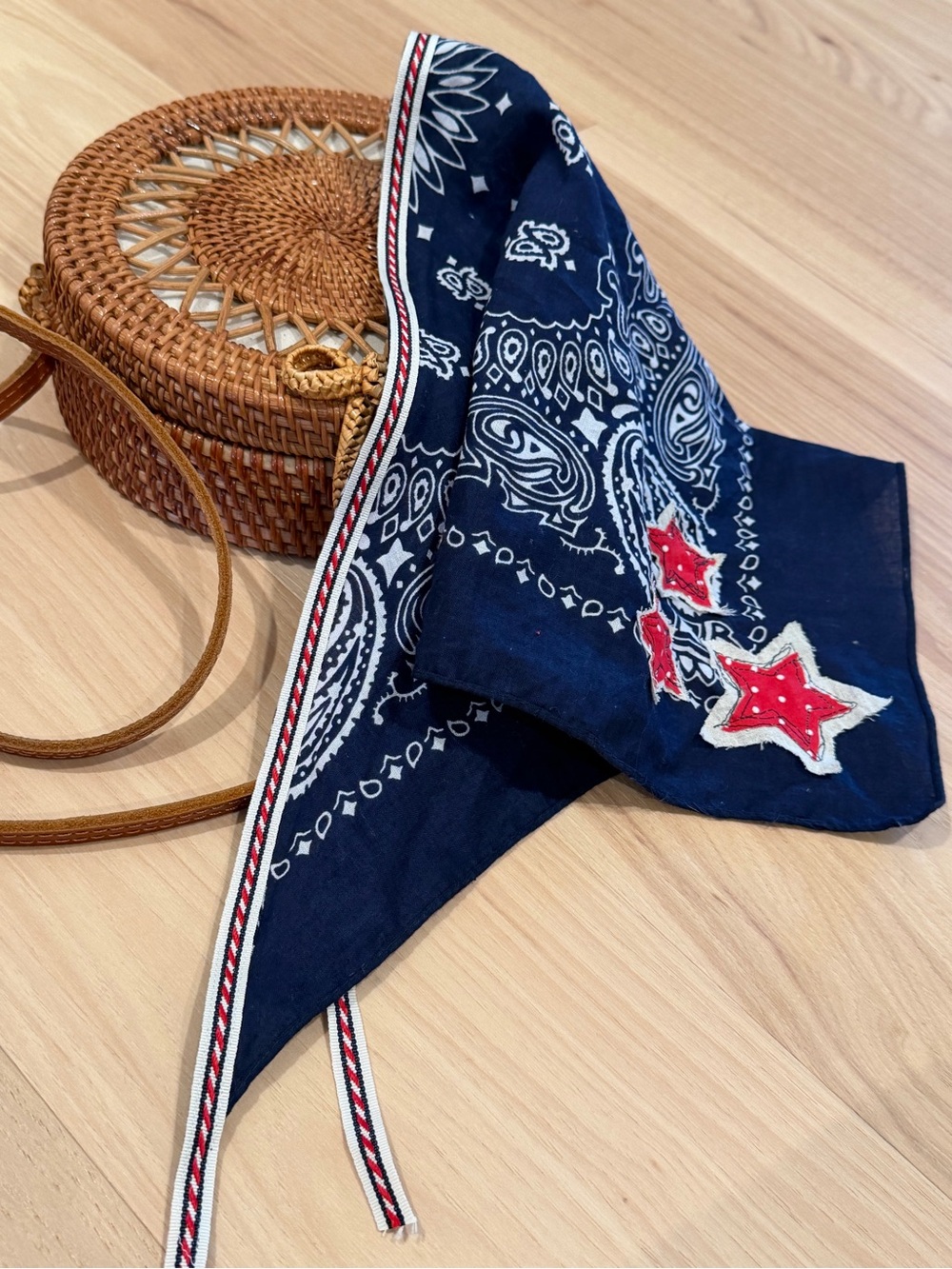 Americana Bandana Hair Scarf